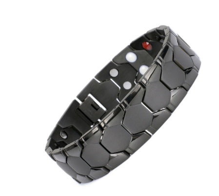 Health Energy 4 IN 1 Bracelet Magnetic Titanium Bio Energy Bracelet For Men Arthritis Twisted Healthy Magnetic Bracelet