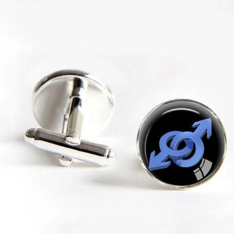 Gay Pride Rainbow Cufflinks