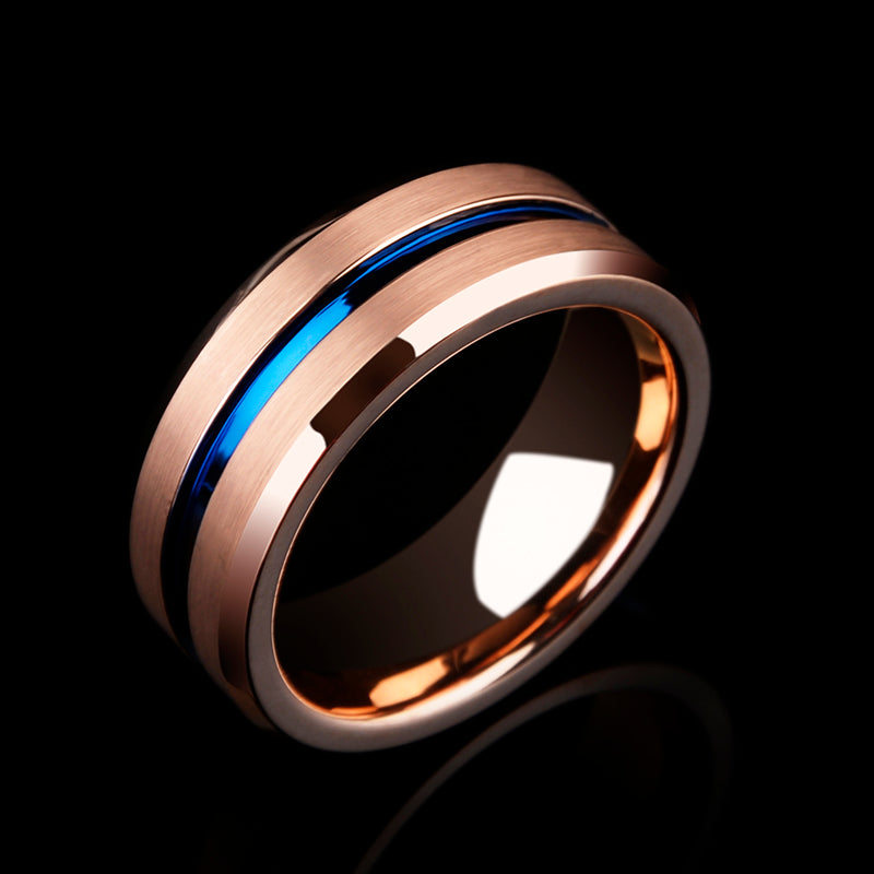 Rose Gold Man Jewelry Rings