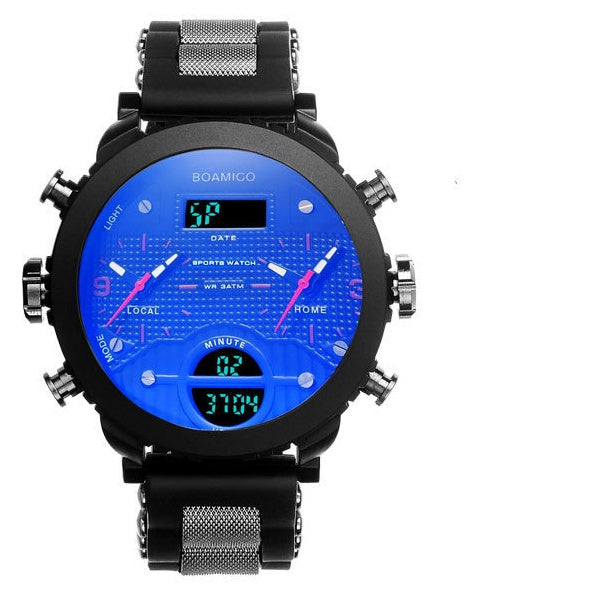 Boamigo™ Men's LED Digital Quartz Military Sports Watch