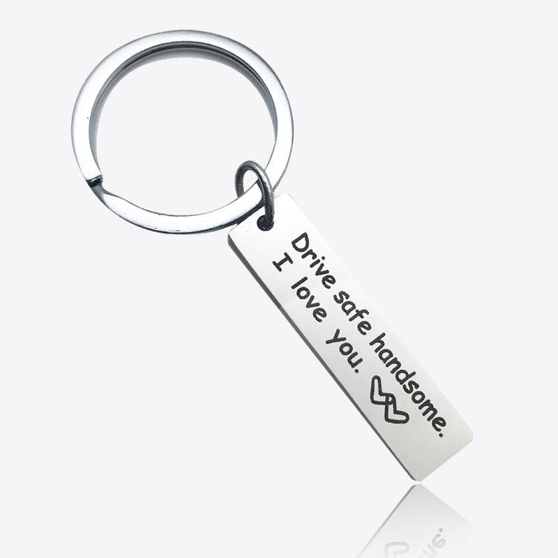 Stainless Steel Keychain Drive Safe