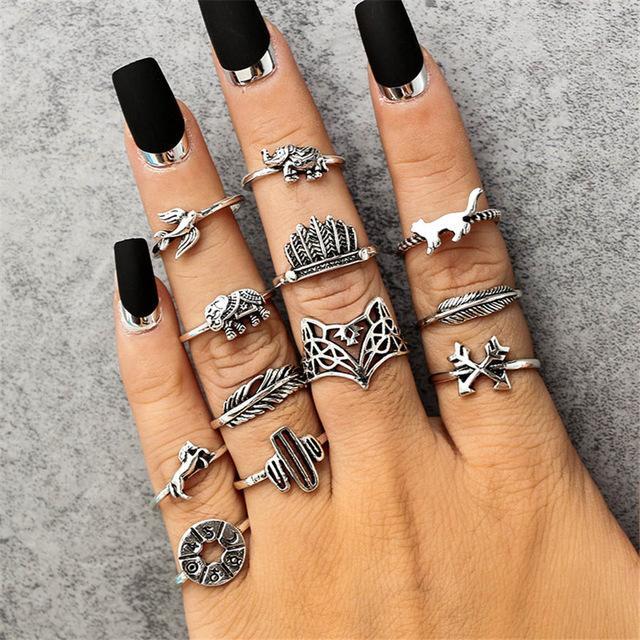 Our Favorite set of rings - Vintage Knuckle Rings!