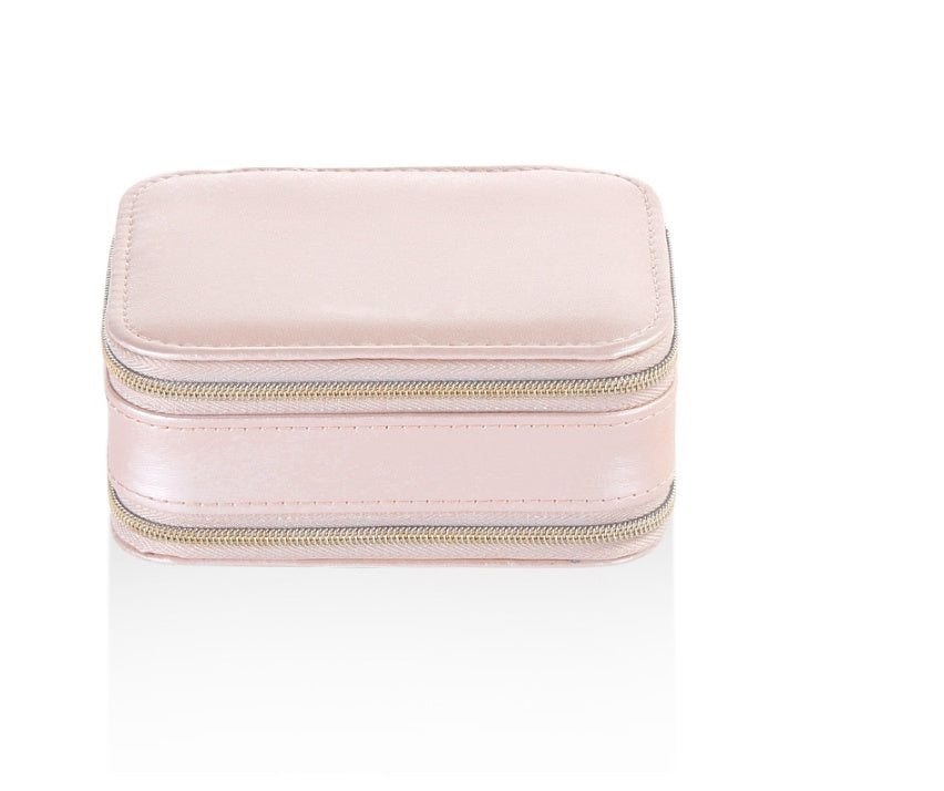 Portable PU Jewelry Storage Box