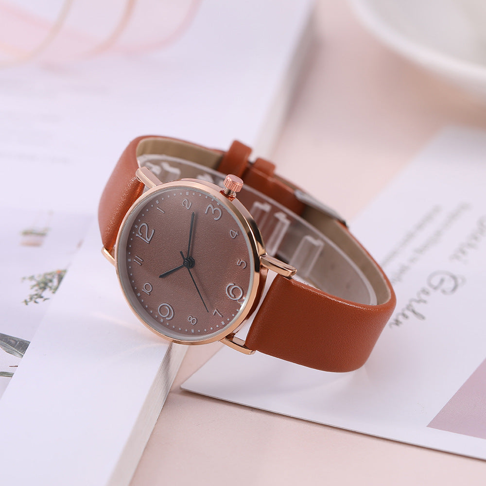 Leather Watch Quartz Watch