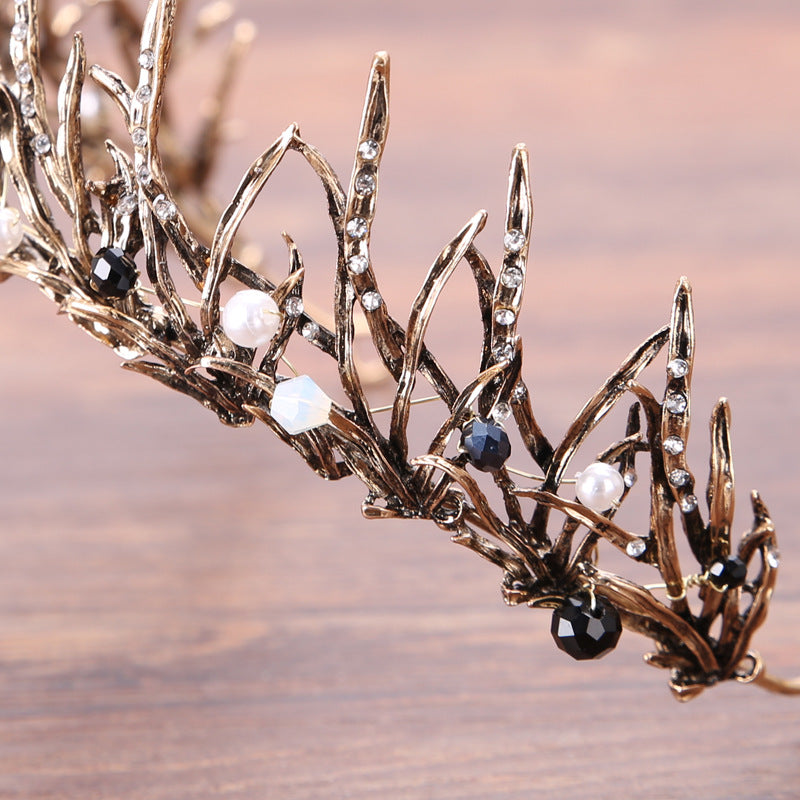 Crystal crown headband