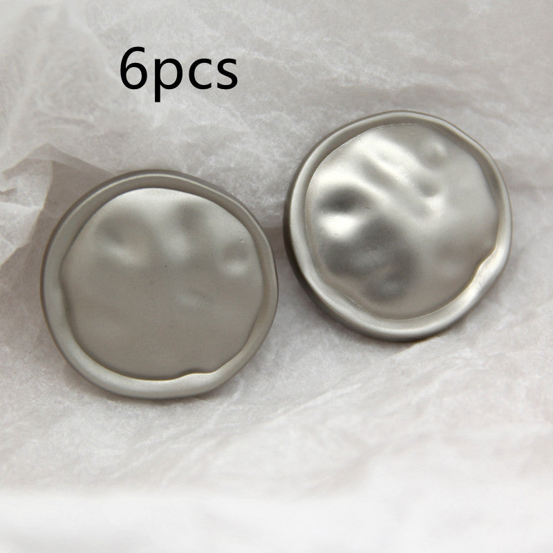 Metal High Leg Rule Button Suit Coat Jacket Zinc Alloy Buttons