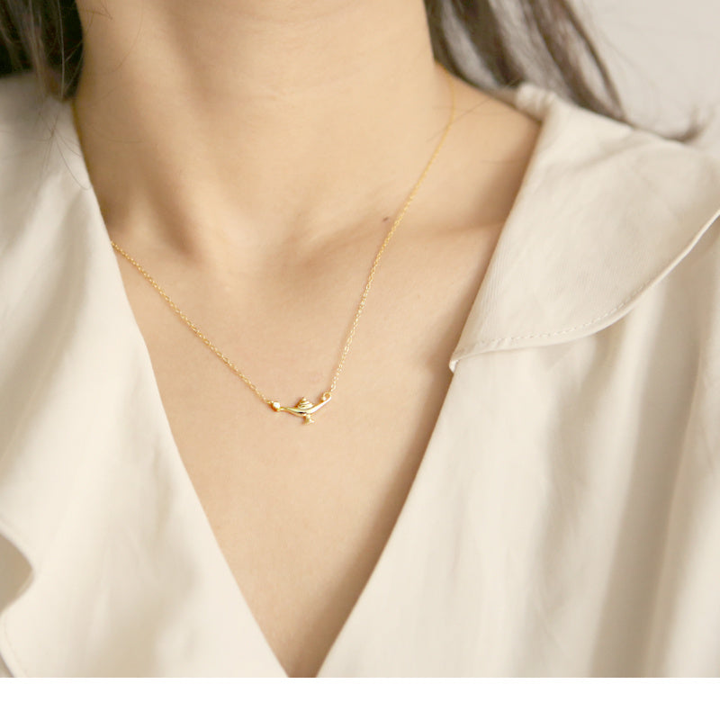 S925 gold-plated necklace