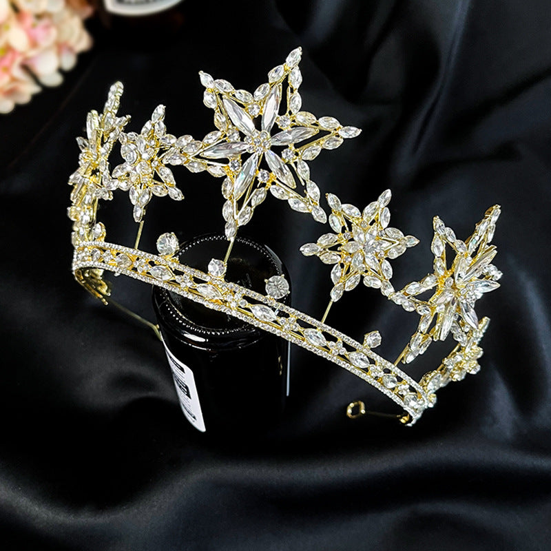 Photography Accessories XINGX Rhinestone Fashion Crown Headdress