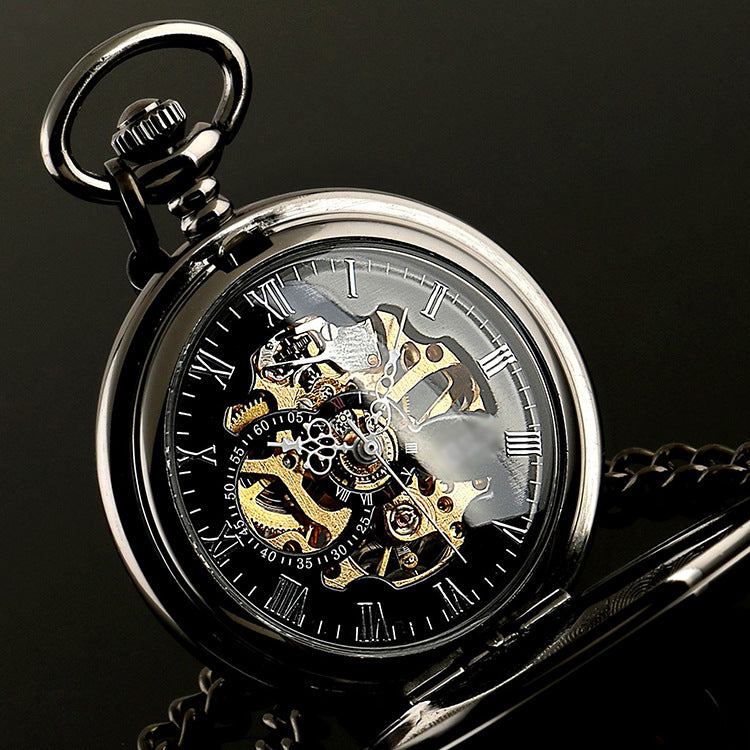 Vintage mechanical pocket watch