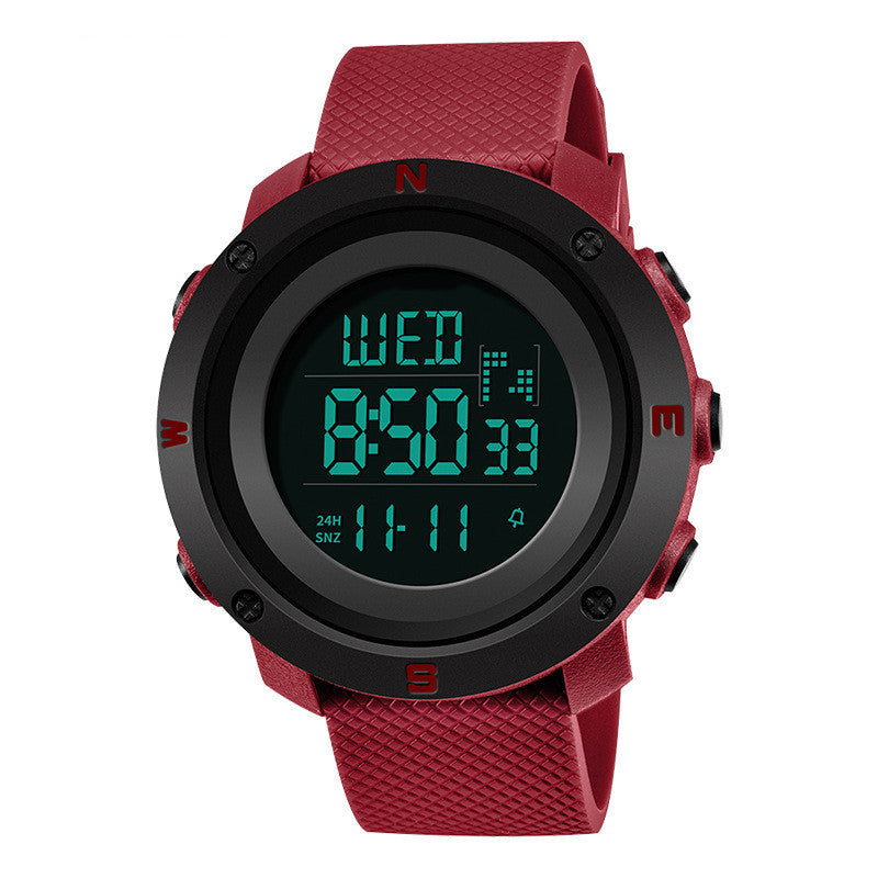 New Fashion Glow Sport Electronic Watch Multifunction