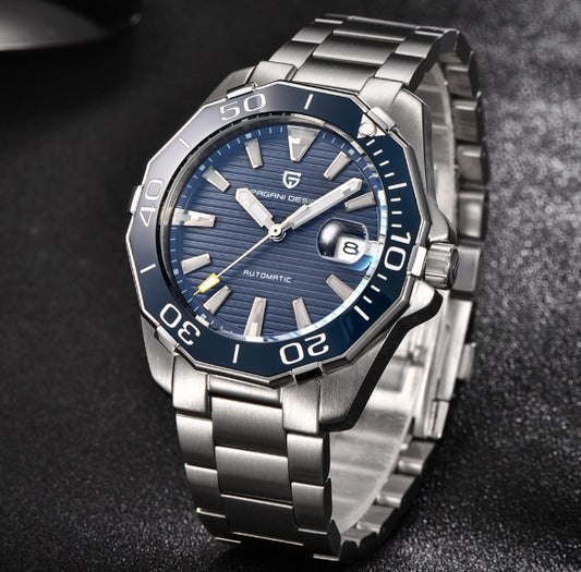 Men's Stainless Steel Mechanical Watch