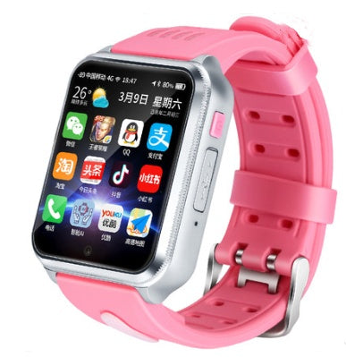 Fully Waterproof Smart Phone Watch: 4G & High-Resolution Display