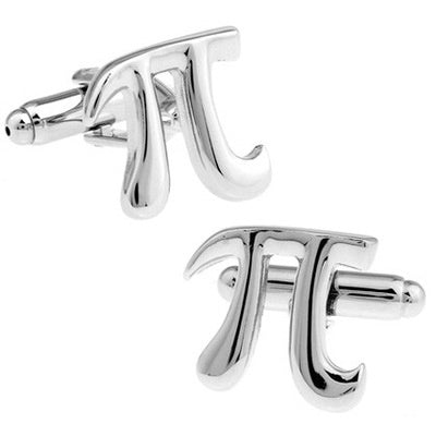 Mathematical Physics Greek Letter Symbol π Cufflinks