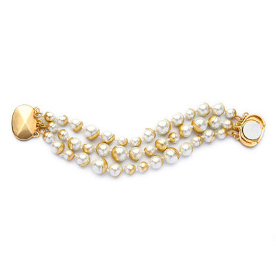 Vintage multi-layer pearl generous ladies bracelet