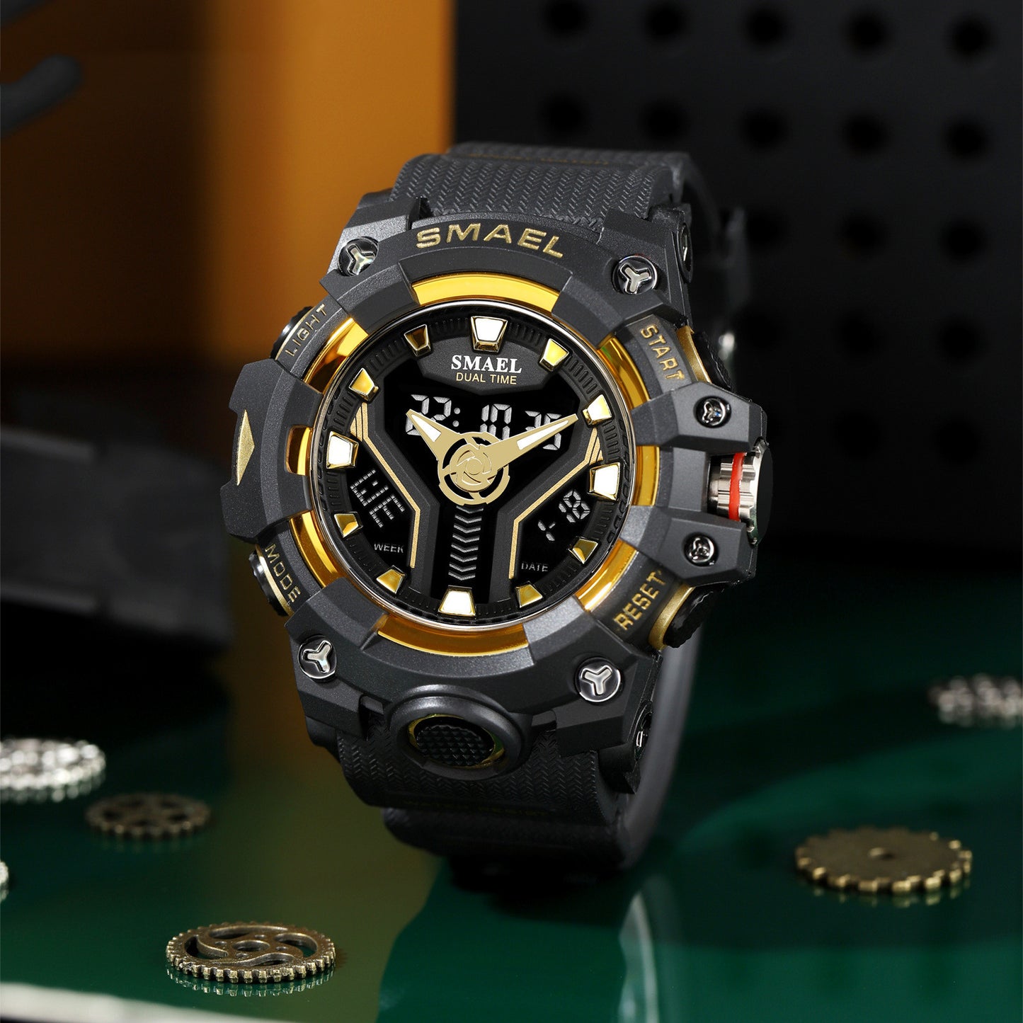 Men's Waterproof Luminous Outdoor Multifunctional Electronic Watch