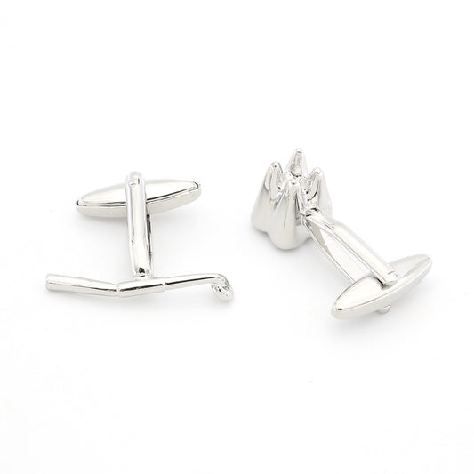 Dentist's Tools Dental Mirror Cufflinks Fun Wedding Cufflinks