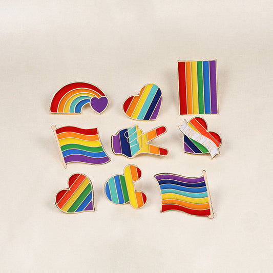 9 Style LGBT Design Pins