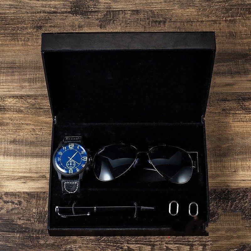 Present Gift Box Set Men Watch Sung