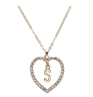 Romantic Love Pendant Necklace For Girls