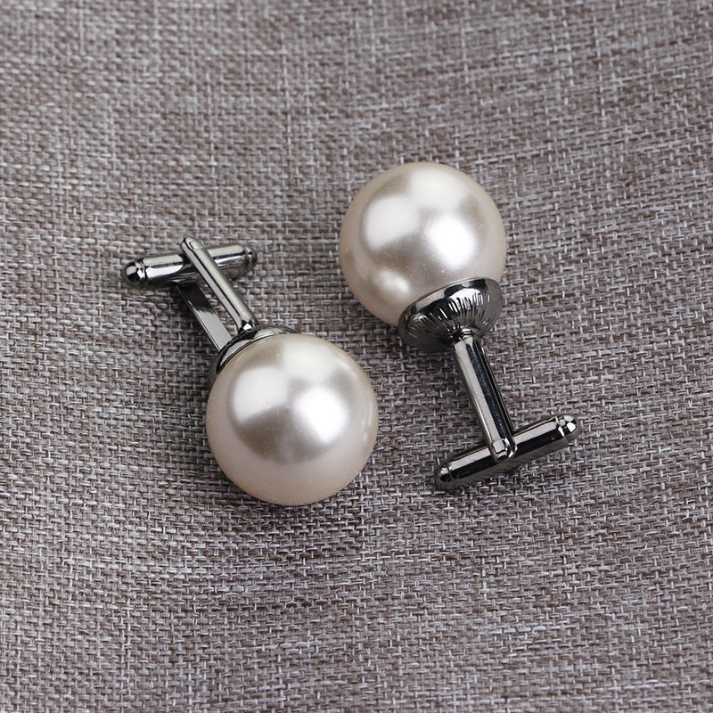 Fashion All-Match Suit Shirt Searl Cufflinks