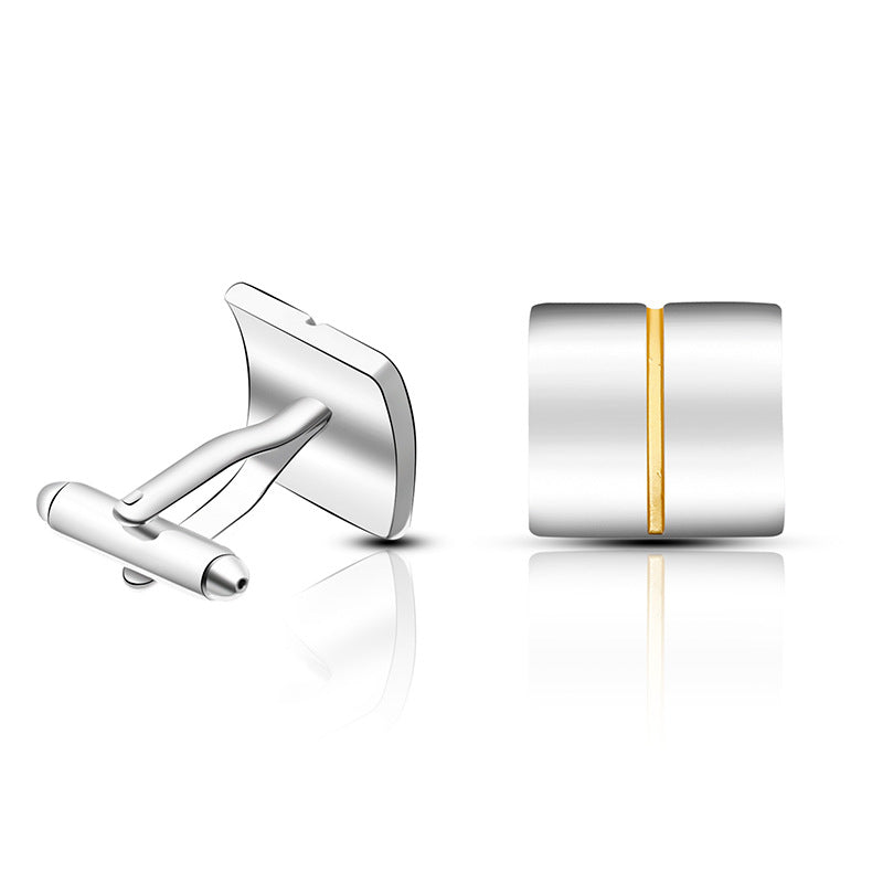 High Quality Smooth Metal Cufflinks