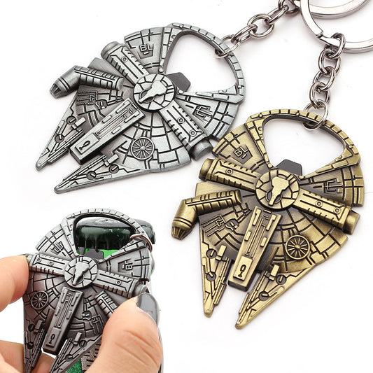 Keychain Star Wars Star Trek Spacecraft Battleship Pendant Pendant