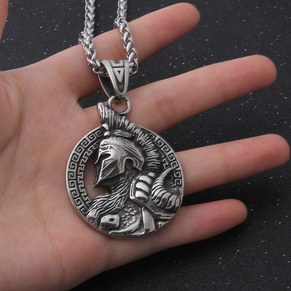 Viking Warrior Titanium Steel Pendant Stainless Steel