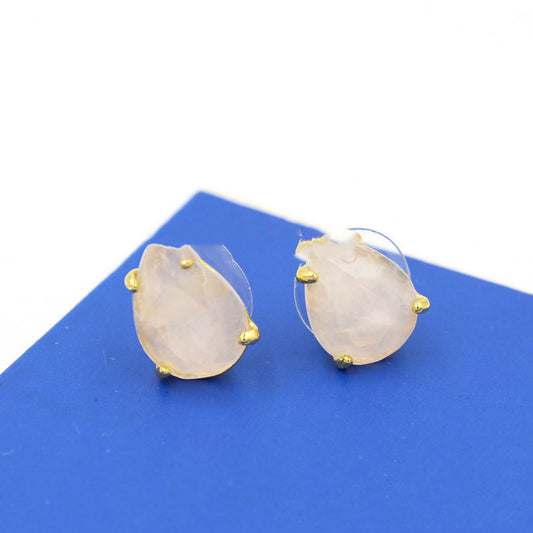 Crystal Faceted Drop Earrings Popular Simple Women's Fashion