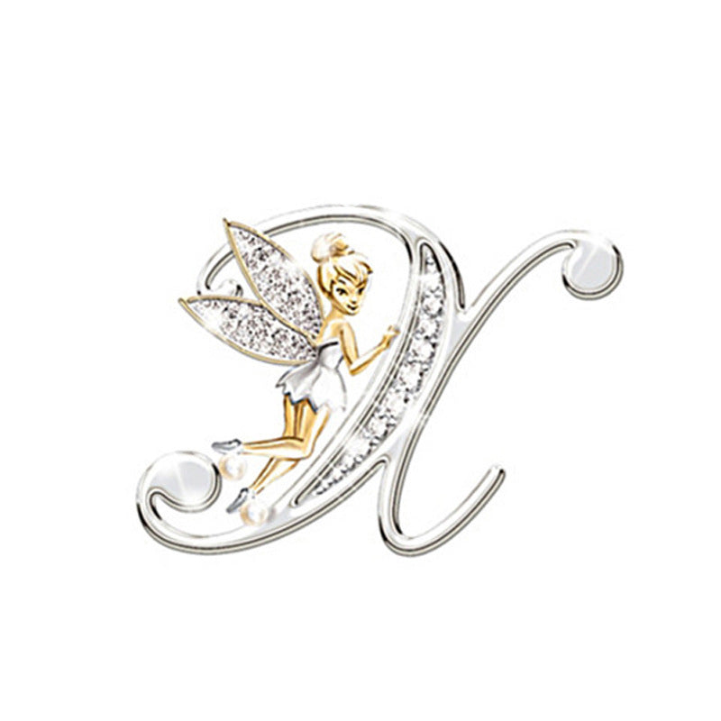 Women's Fashion 26 English Letter Brooch