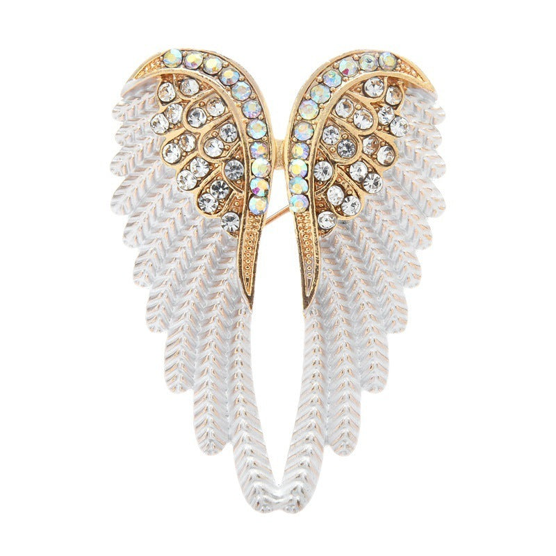 Angel Wings Brooch Corsage Clothing Accessories