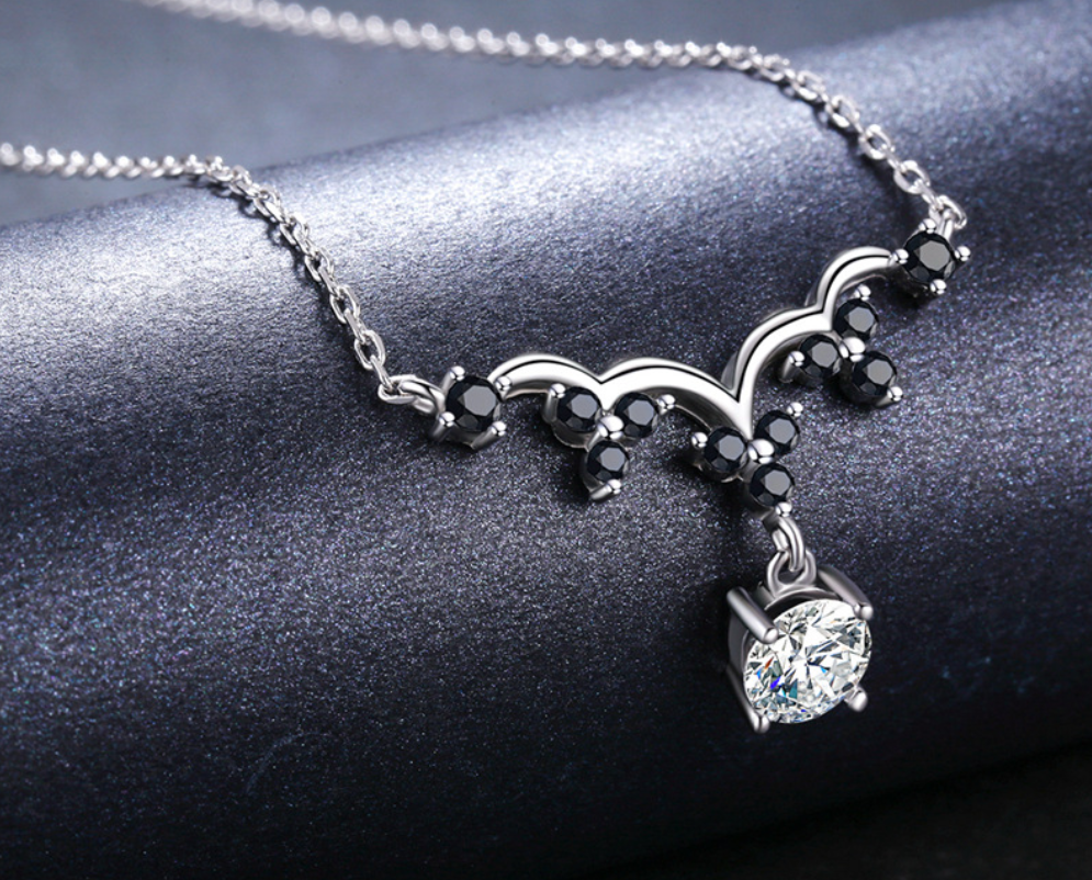 Fashion jewelry sterling silver necklace