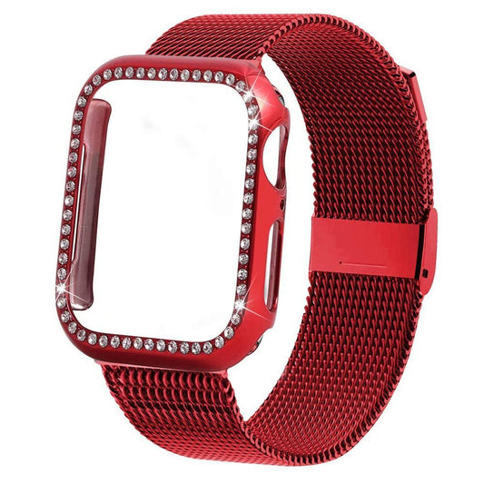 Loop magnetic watch strap