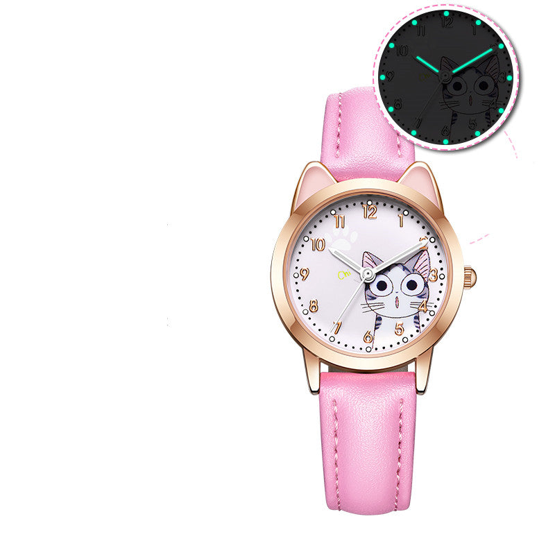 Waterproof And Drop Proof Cute Girl's Watch