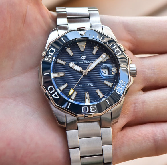 Men's Stainless Steel Mechanical Watch