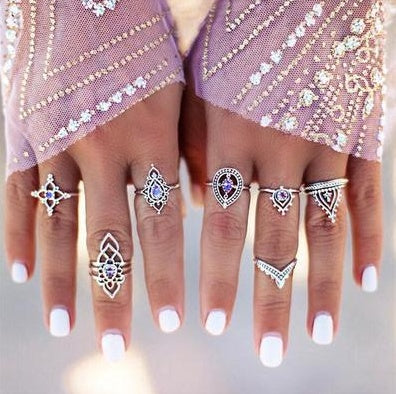 Our Favorite set of rings - Vintage Knuckle Rings!