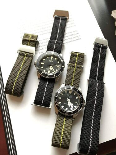 Parachute Canvas Nylon Watch Strap