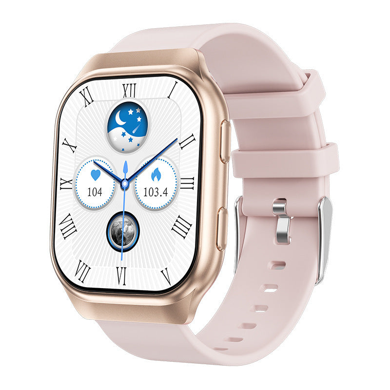 Advanced Health & Communication Smartwatch: Full Touch & Extended Battery