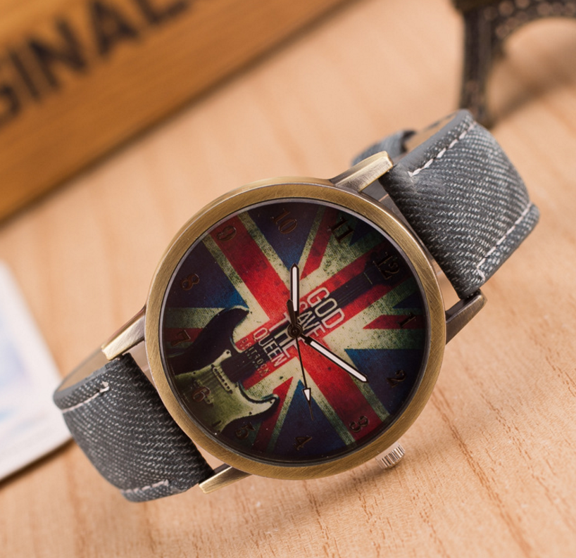 UK Flag Wrist Watch