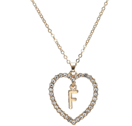 Romantic Love Pendant Necklace For Girls