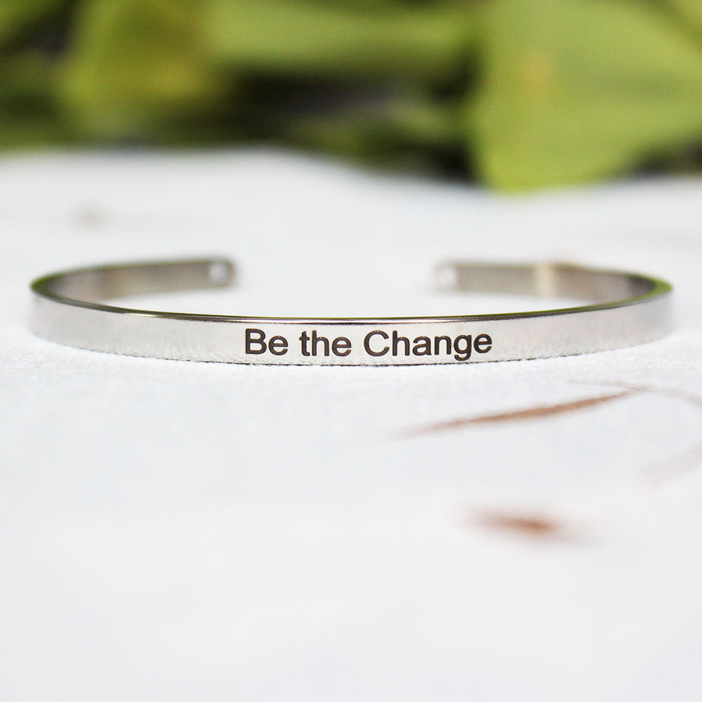 Customizable Stainless Steel Bracelet