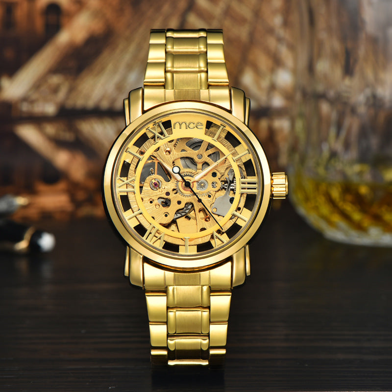 Gold Mechanical Watch