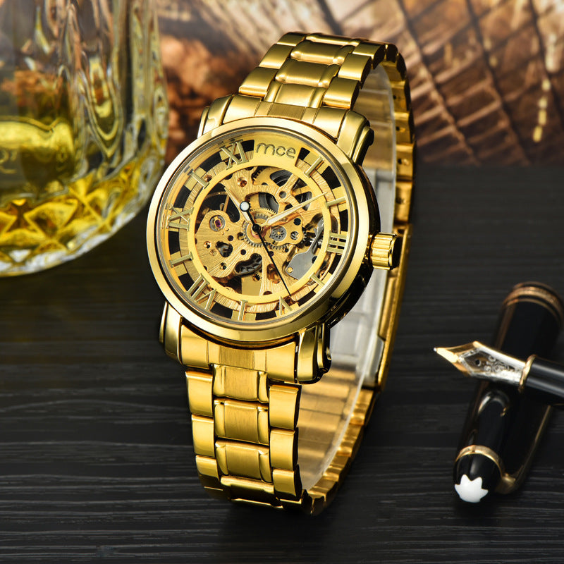 Gold Mechanical Watch