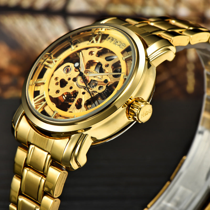 Gold Mechanical Watch