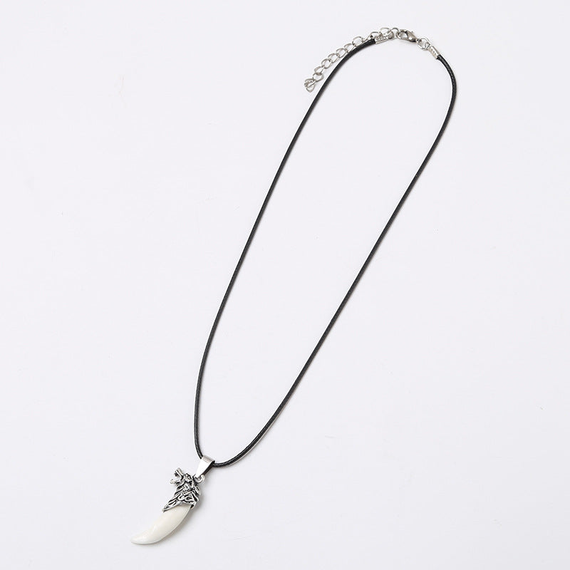 Korean version of vintage men's spike necklace