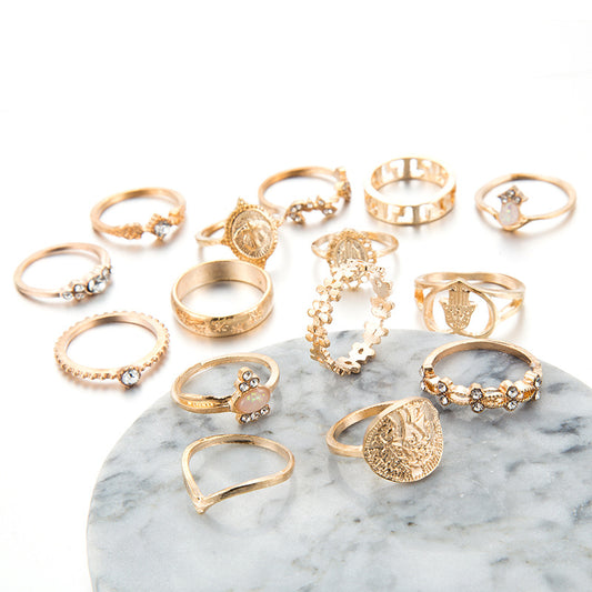 Cross ring set