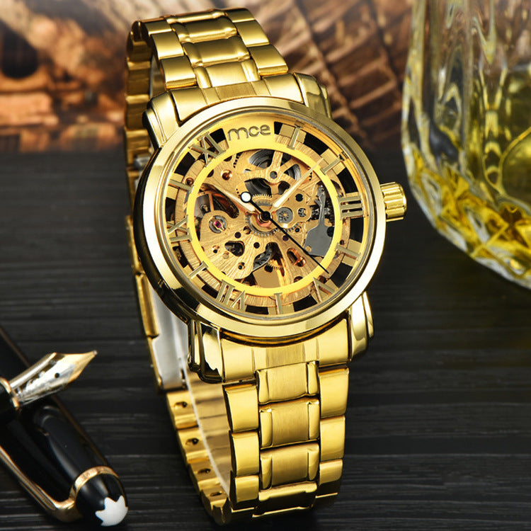 Gold Mechanical Watch