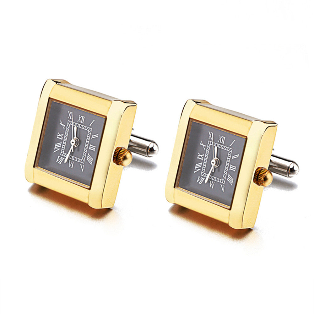 High End Movement Cufflinks Men's Cuff Nails