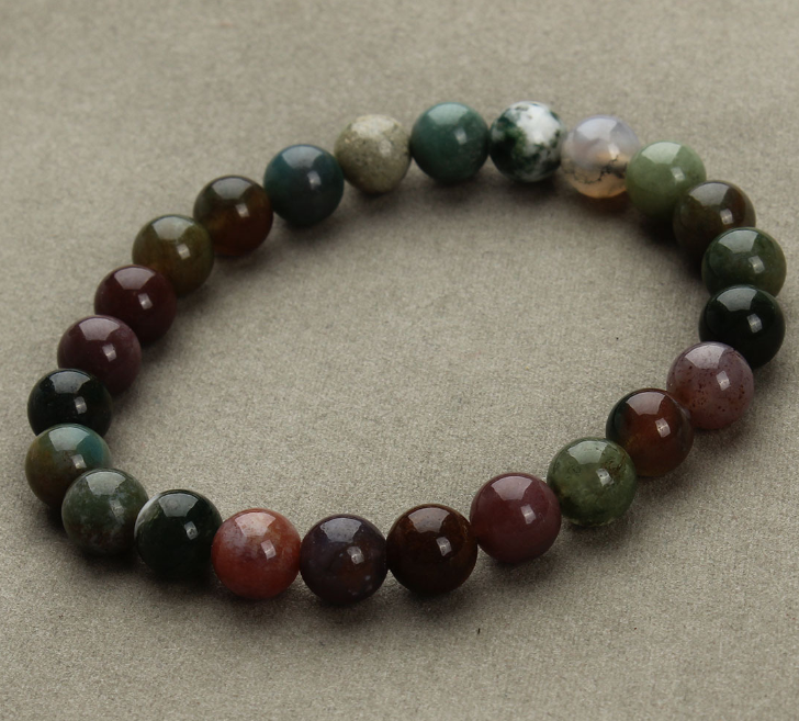 Aventurine Blue Sandstone Beads Round Bead Bracelet Bracelet