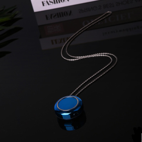 Wearable portable negative ion air purifier Necklace wear purifying pendant gift