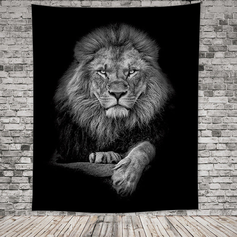 Exotic Wildlife Printed Tapestry